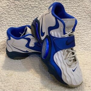 Nike Zoom Turf Jet 97 sneakers tennis shoes  blue & white Size 9
